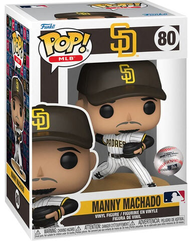 Figurine Funko Pop! N°80 - Mlb - Padres-manny Machado (home Jersey)